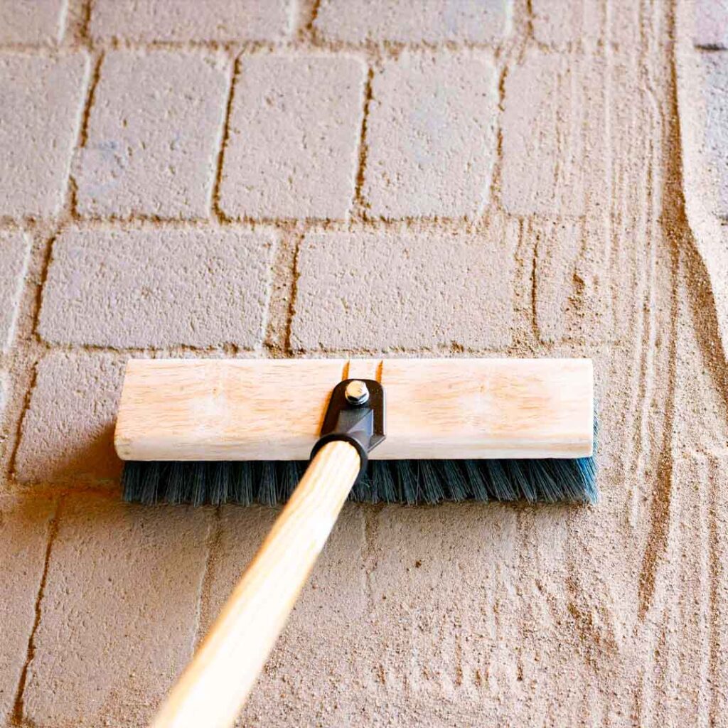 Paver Joint Sand Replacement
